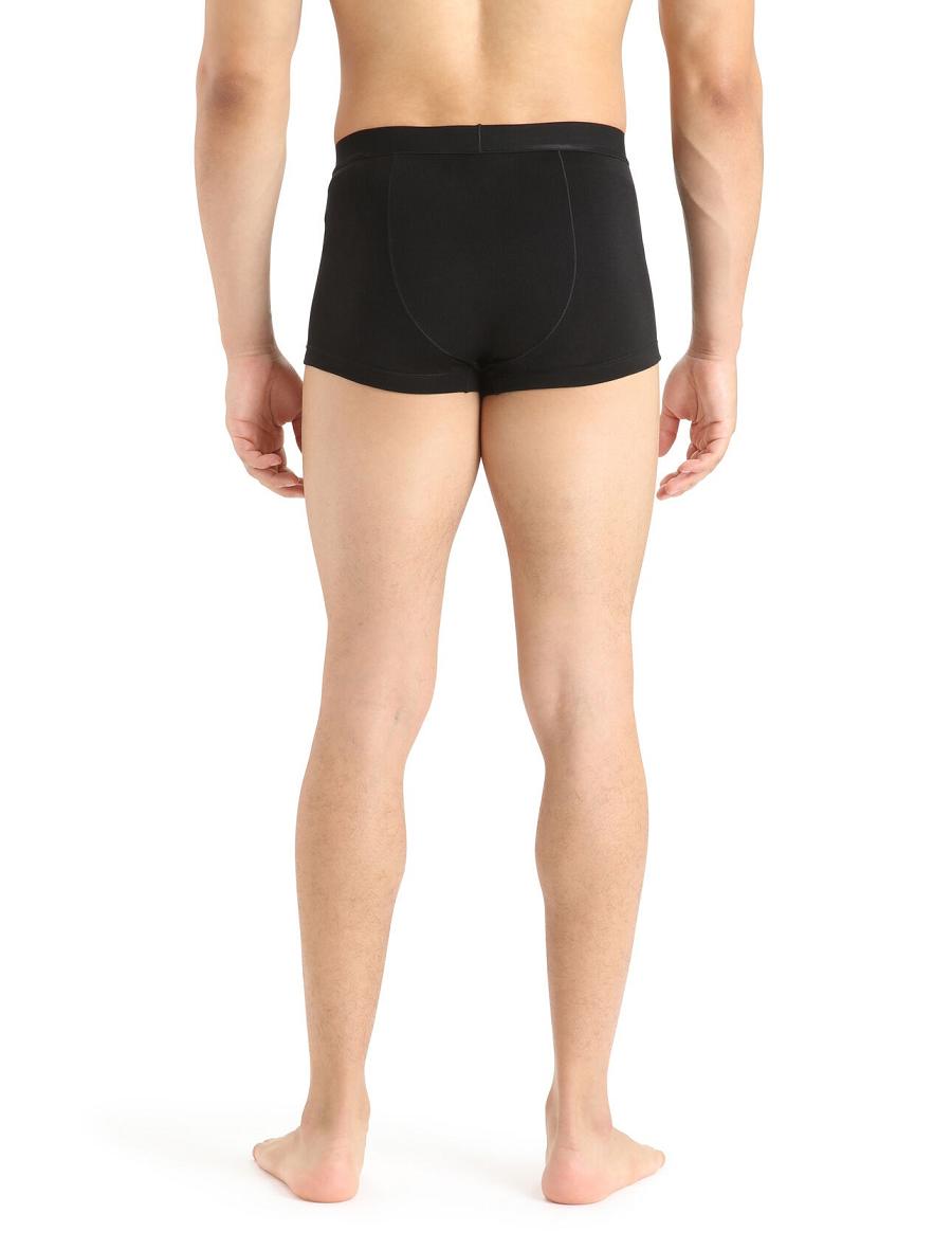 Bielizny Icebreaker Cool-Lite™ Merino Anatomica Trunks Męskie Czarne | PL 1657VRWD